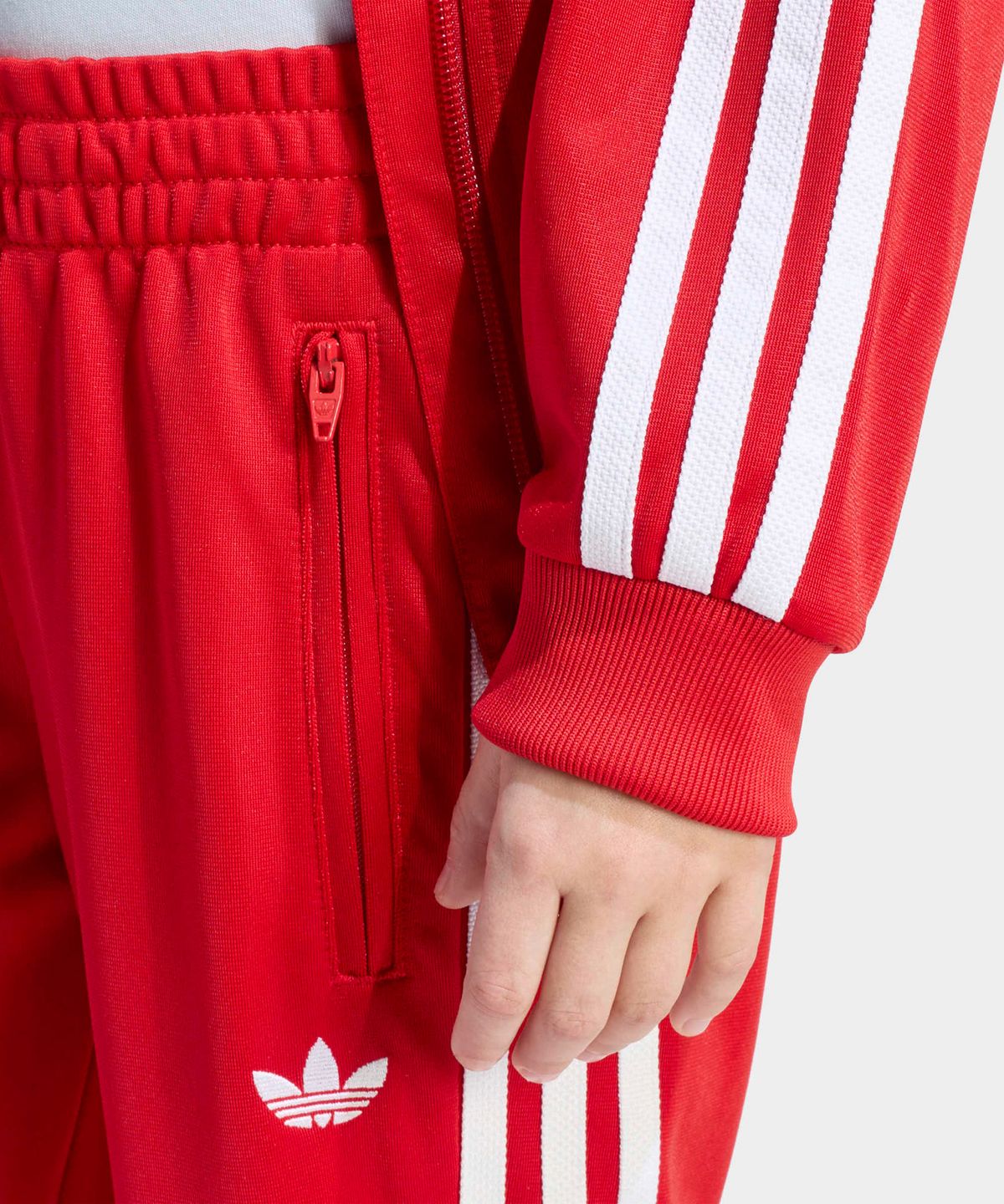 아디다스 키즈(ADIDAS KIDS) 아디다스 X 디즈니 파이어버드 트랙 수트 키즈 - 레드 / KE3880