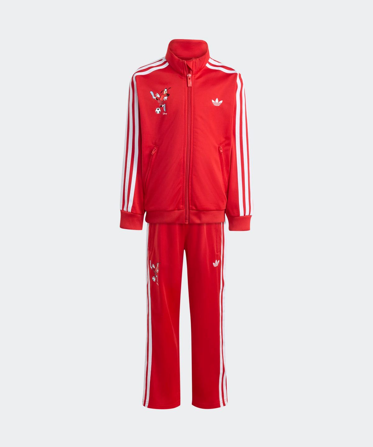 아디다스 키즈(ADIDAS KIDS) 아디다스 X 디즈니 파이어버드 트랙 수트 키즈 - 레드 / KE3880
