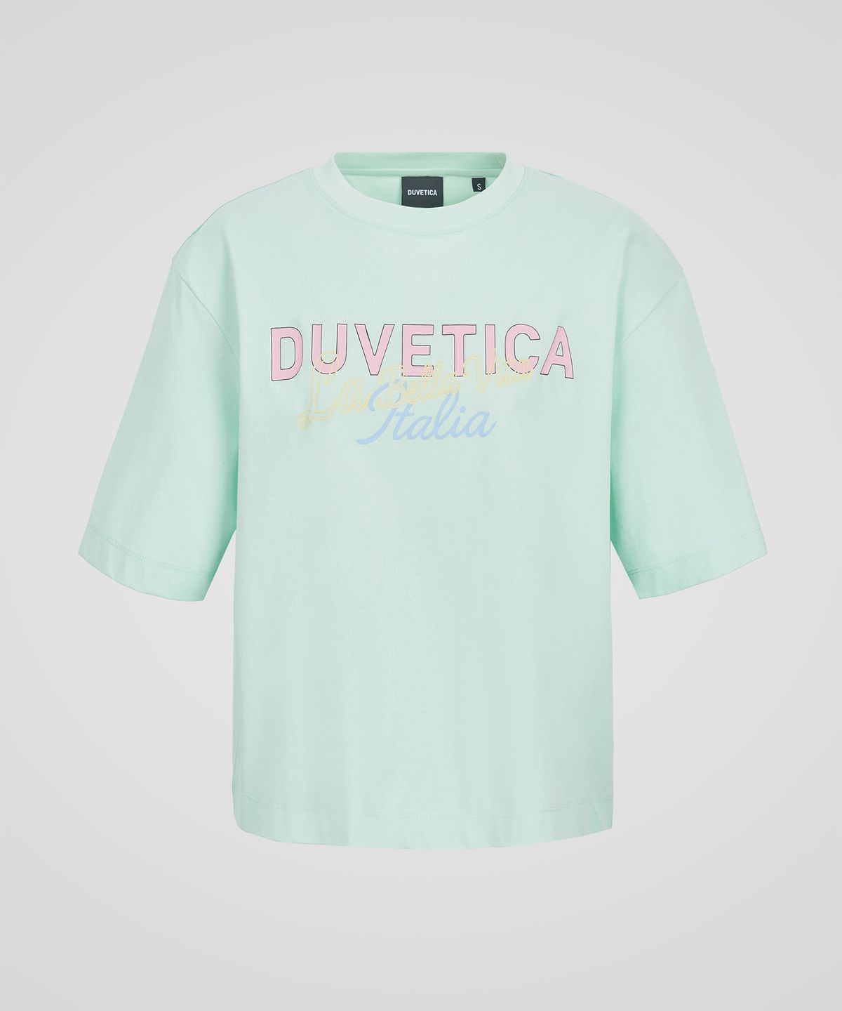 듀베티카(DUVETICA) 프라티(라이트 민트)(여성 반팔티셔츠)