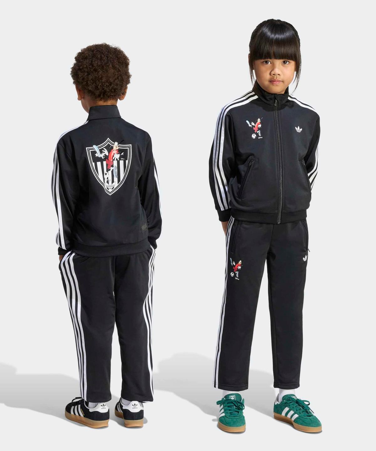 아디다스 키즈(ADIDAS KIDS) 아디다스 X 디즈니 파이어버드 트랙 수트 키즈 - 블랙 / KC8433