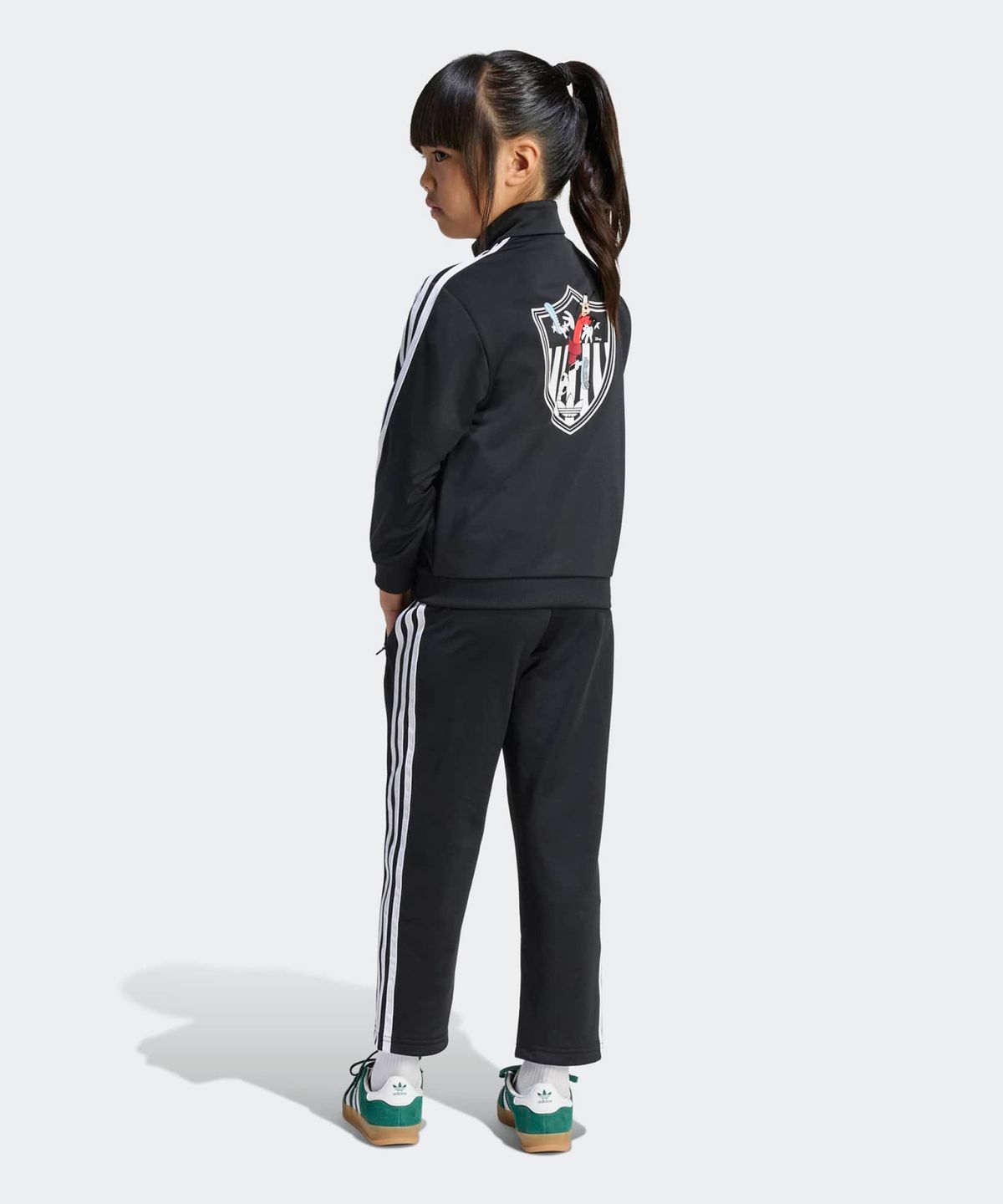 아디다스 키즈(ADIDAS KIDS) 아디다스 X 디즈니 파이어버드 트랙 수트 키즈 - 블랙 / KC8433