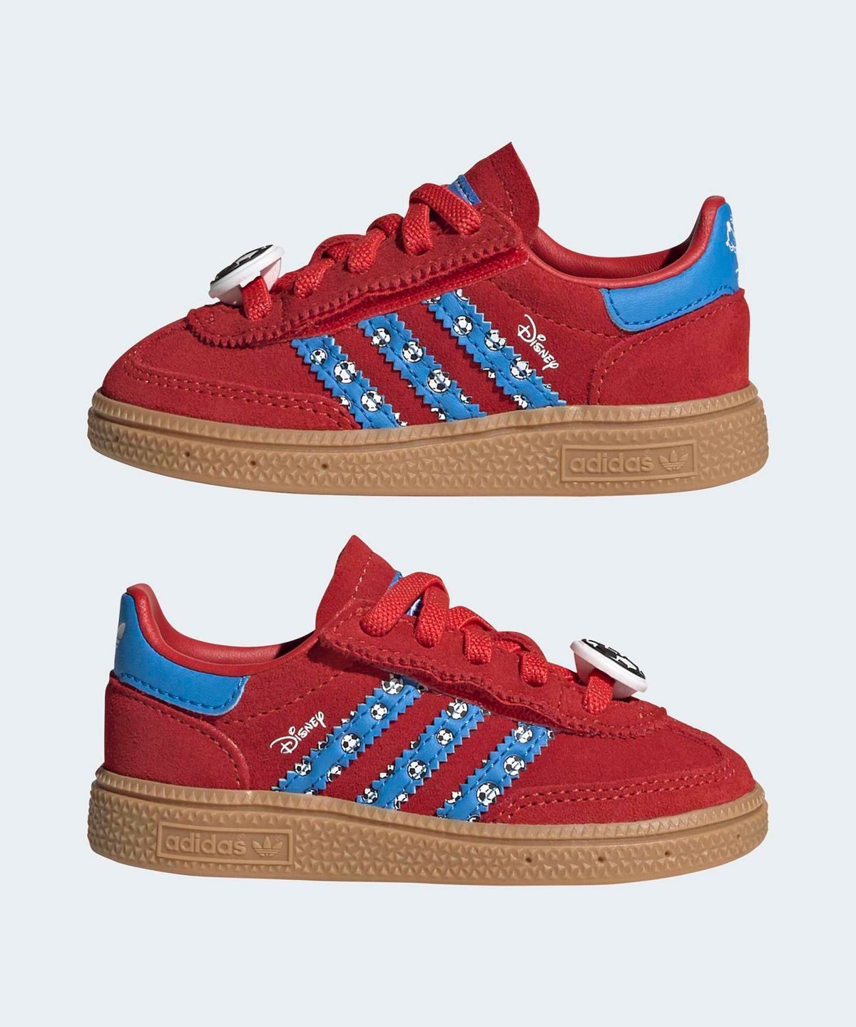 아디다스 키즈(ADIDAS KIDS) 아디다스 X 디즈니 핸드볼 스페지알 컴포트 클로저 인펀트 - 레드 / IH6873