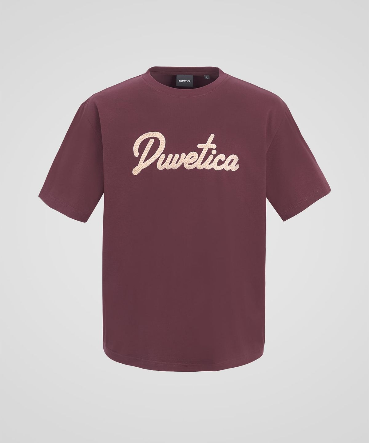 듀베티카(DUVETICA) 몬타구토(다크 레드)(남성 반팔티셔츠)