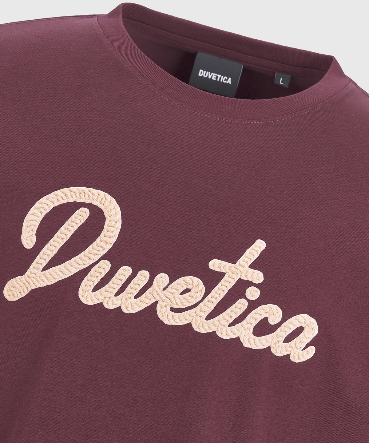 듀베티카(DUVETICA) 몬타구토(다크 레드)(남성 반팔티셔츠)