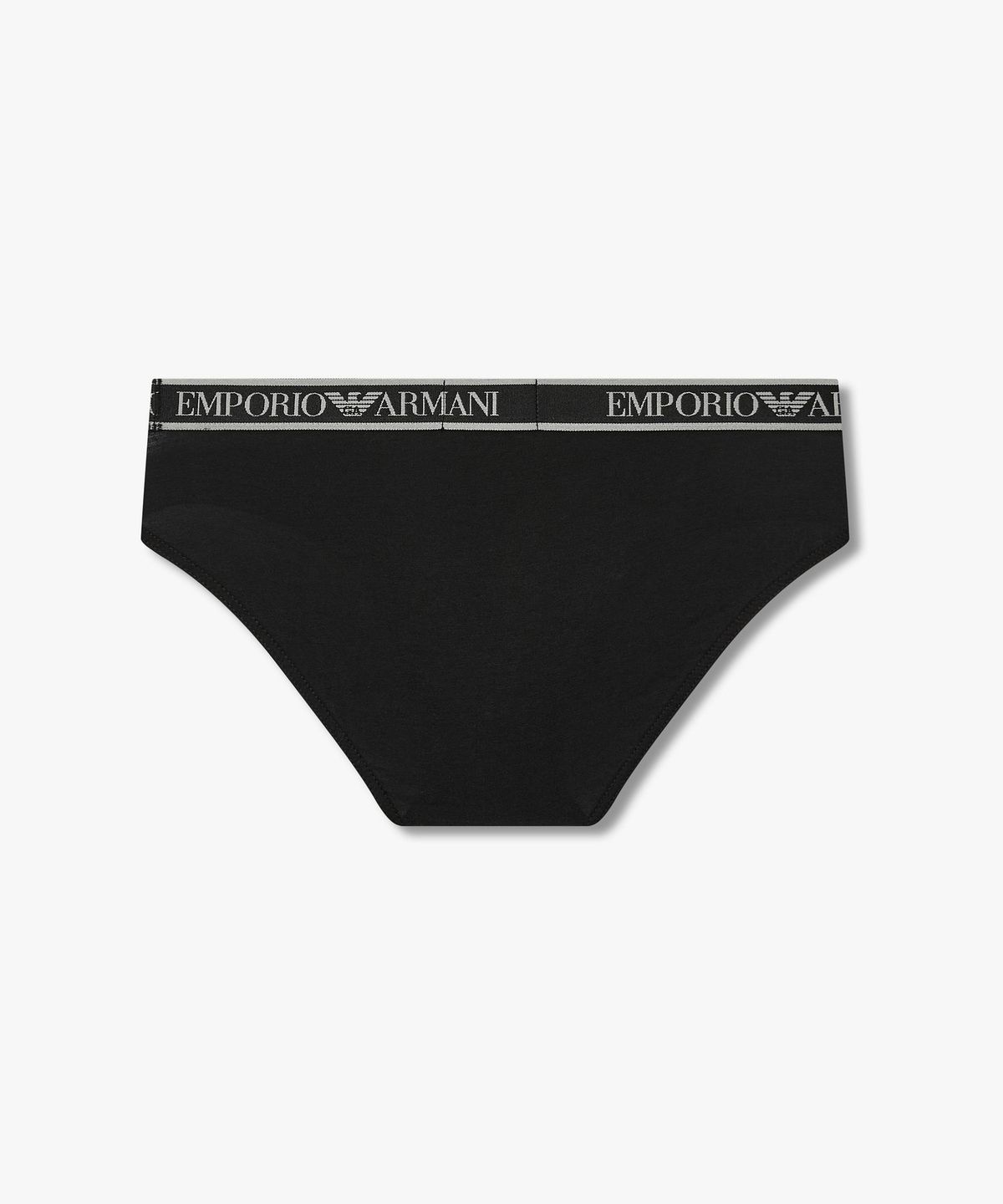 엠포리오 아르마니 언더웨어(EMPORIO ARMANI UNDERWEAR) 남성 투톤 자카드 로고 브리프_블랙 08M6111312