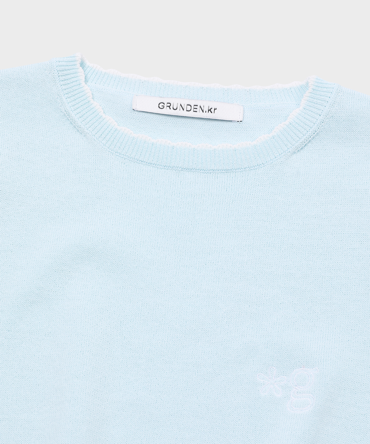 글런든(GRUNDEN) COOL COTTON KNIT TOP (MINT)