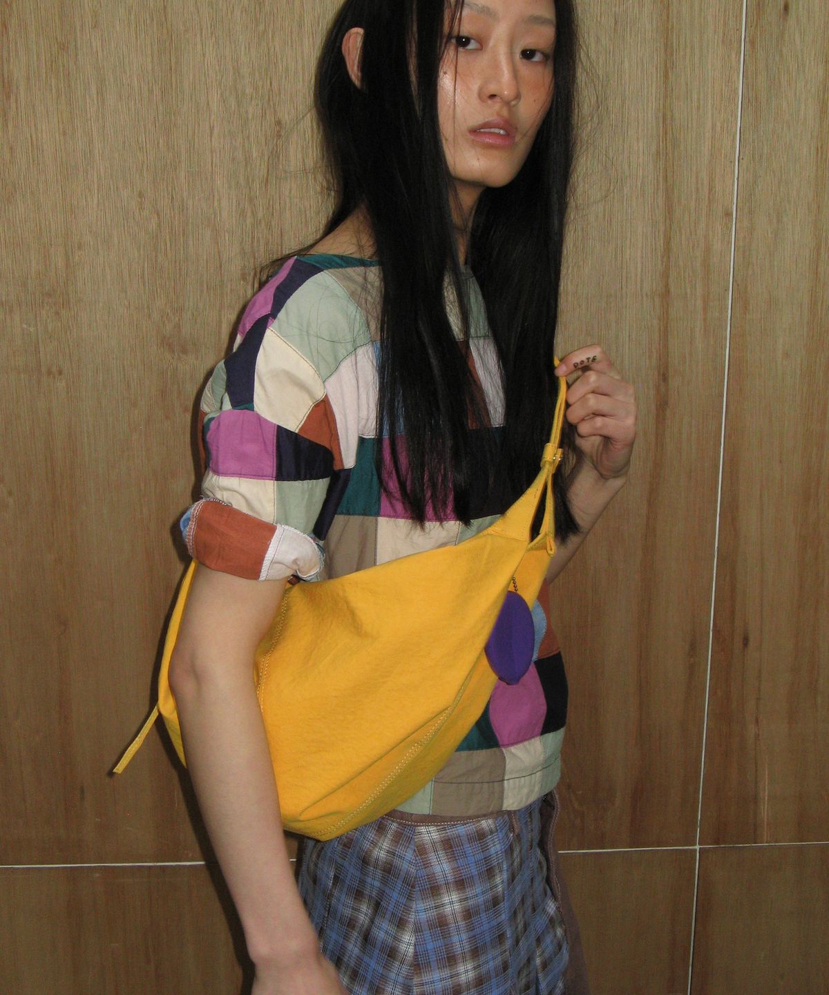 포테(POTE) [4차리오더:바로출고] 0014 3-Way Flow Bag_Tangerine