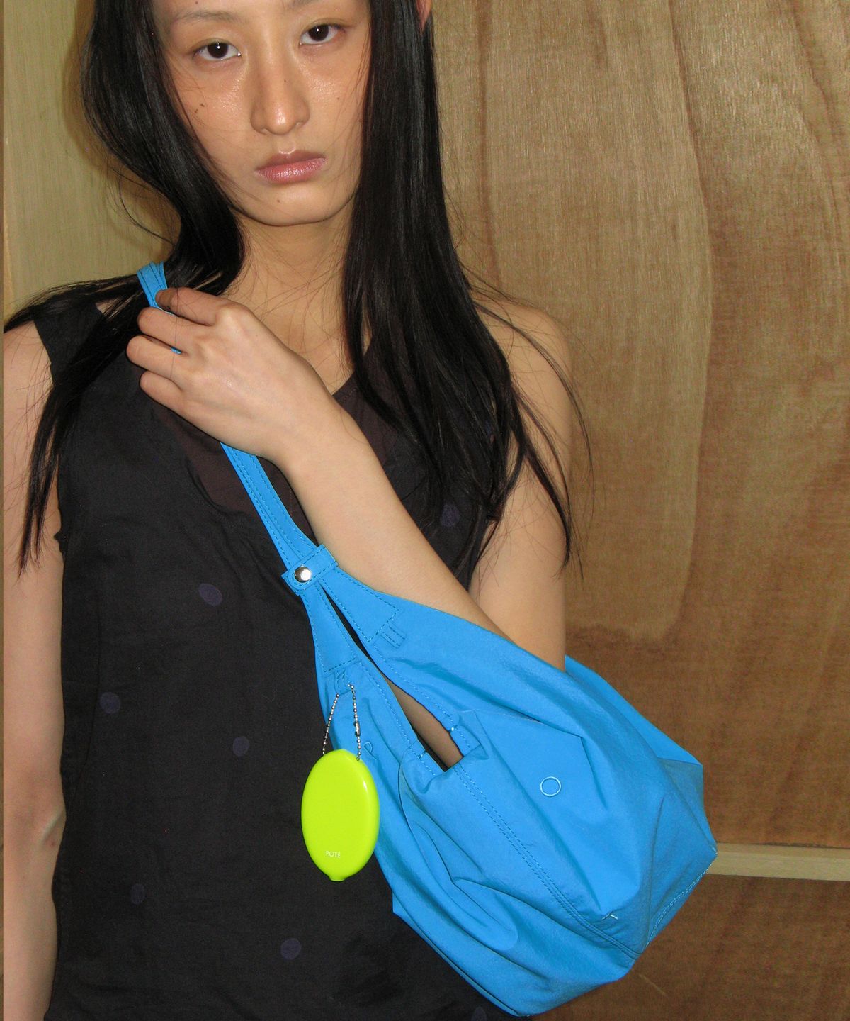 포테(POTE) [3차리오더:바로출고] 0014 3-Way Flow Bag_Turquoise