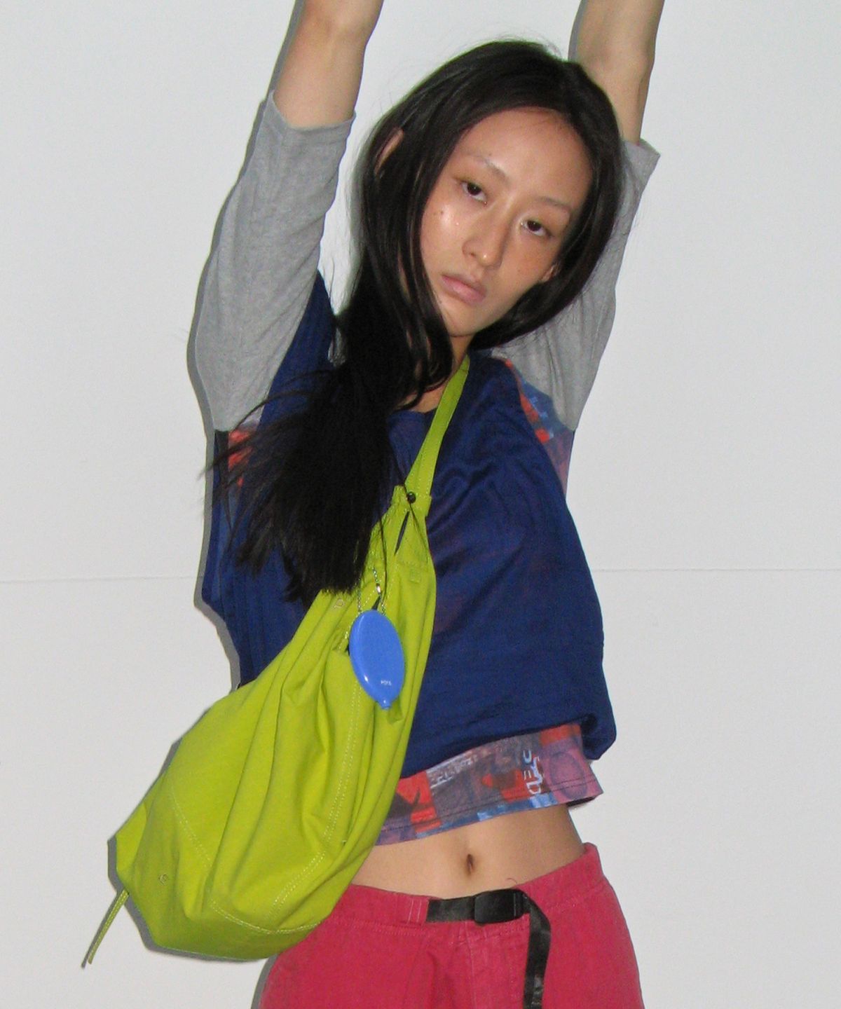 포테(POTE) [6차리오더:바로출고] 0014 3-Way Flow Bag_Vintage Lime