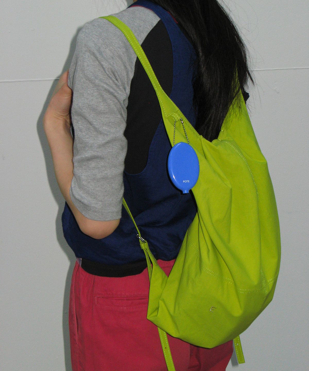 포테(POTE) [6차리오더:바로출고] 0014 3-Way Flow Bag_Vintage Lime