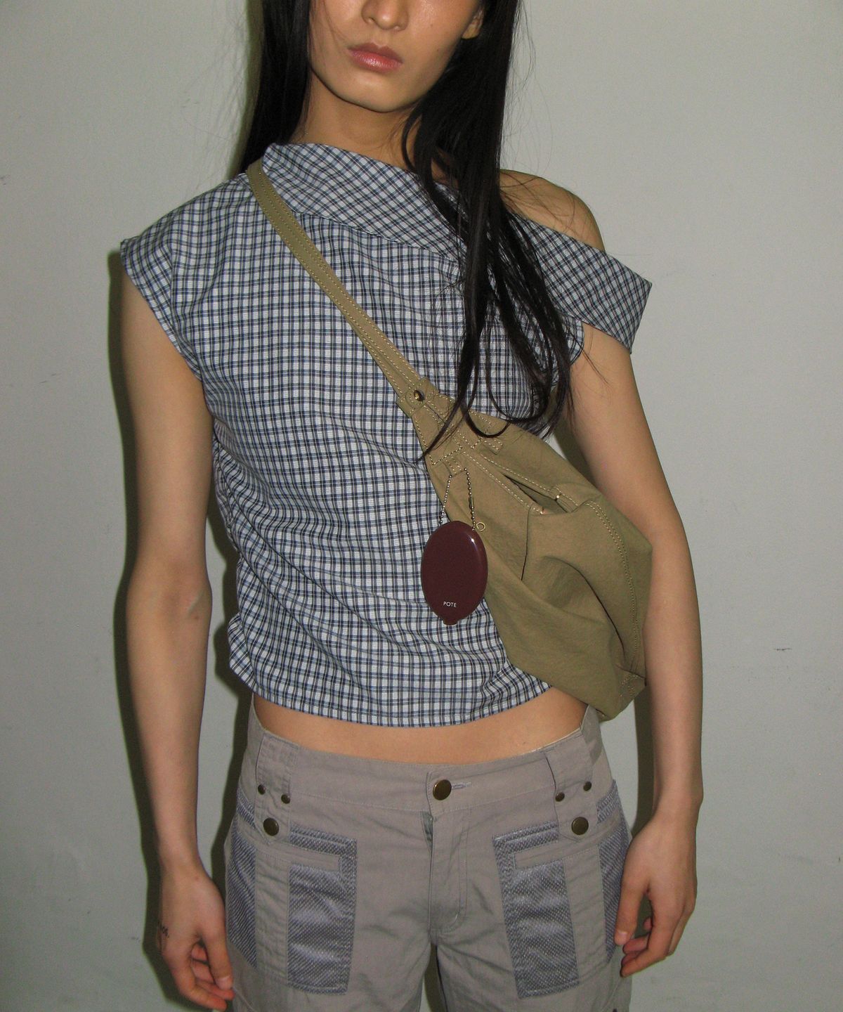 포테(POTE) 0014 3-Way Flow Bag_Vintage Tan
