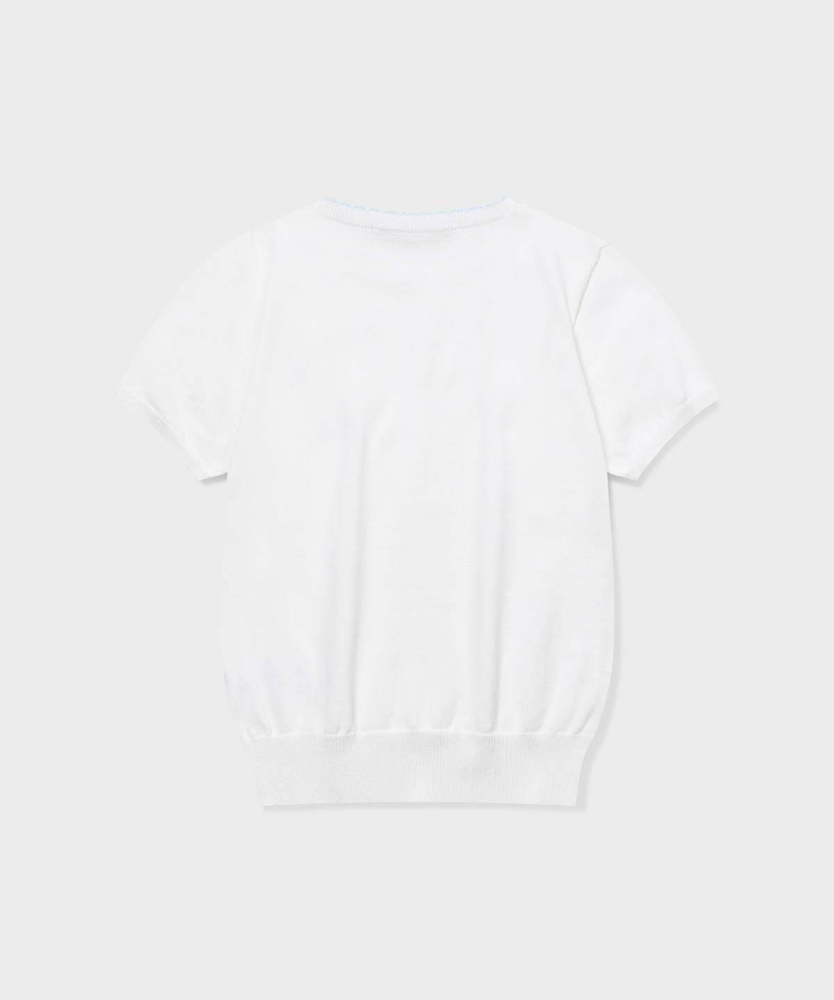 글런든(GRUNDEN) COOL COTTON KNIT TOP (WHITE)