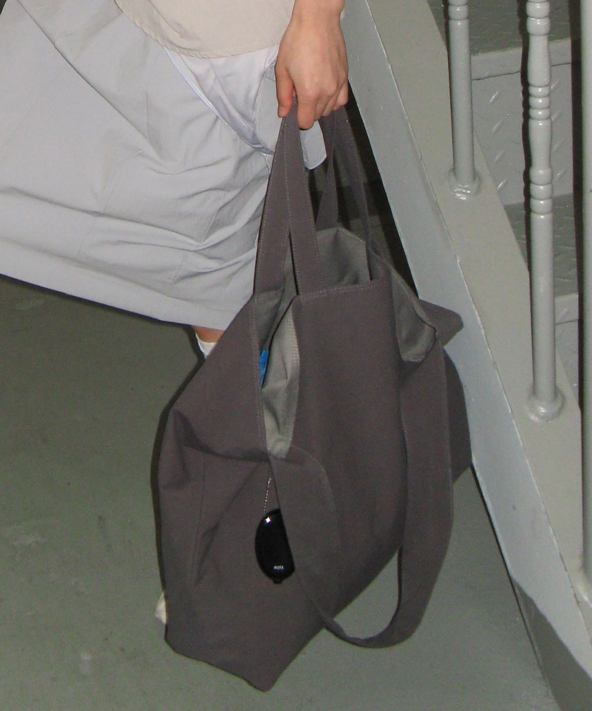 포테(POTE) [3차리오더:바로출고] 0015 3-Way Cross Bag_Charcoal