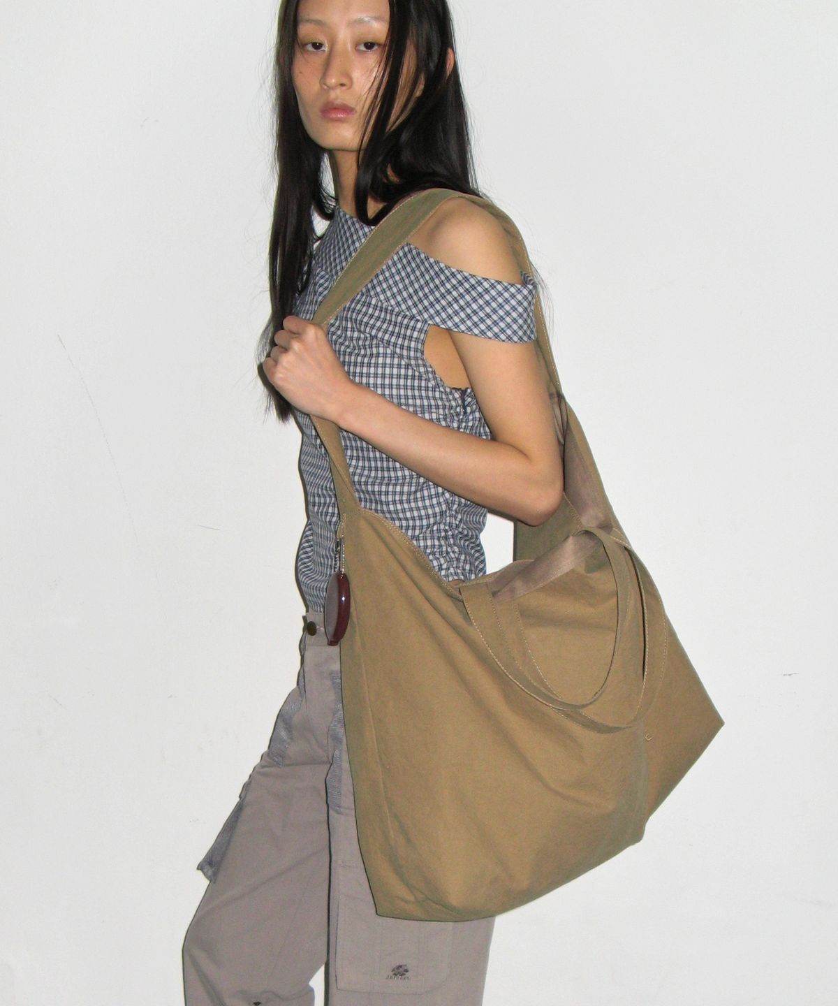 포테(POTE) [2차리오더:바로출고] 0015 3-Way Cross Bag_Vintage Tan
