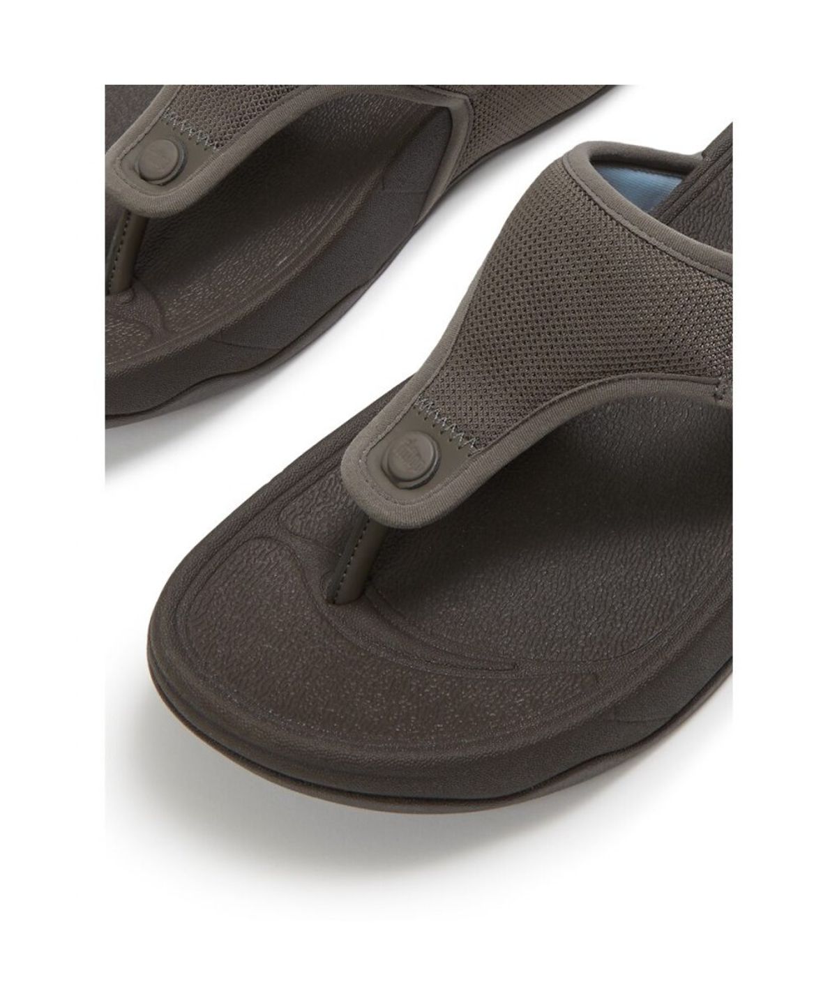 핏플랍(FITFLOP) 남성 트랙 조절 가능 방수 메시 토-포스트 샌들 - 번지 코르드/클라우디 블루 (FT64K1T073) (FT64K1T073)