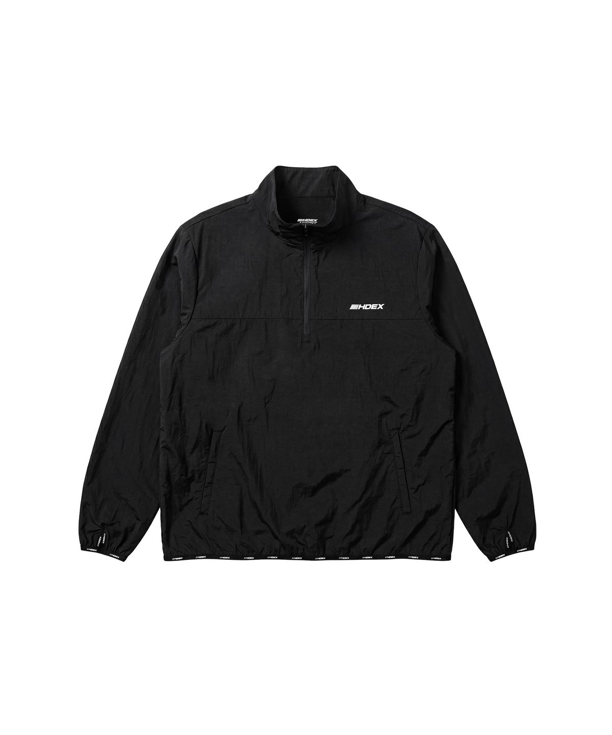 에이치덱스(HDEX) 어시스트 경량 패커블 하프 집업 (Black)