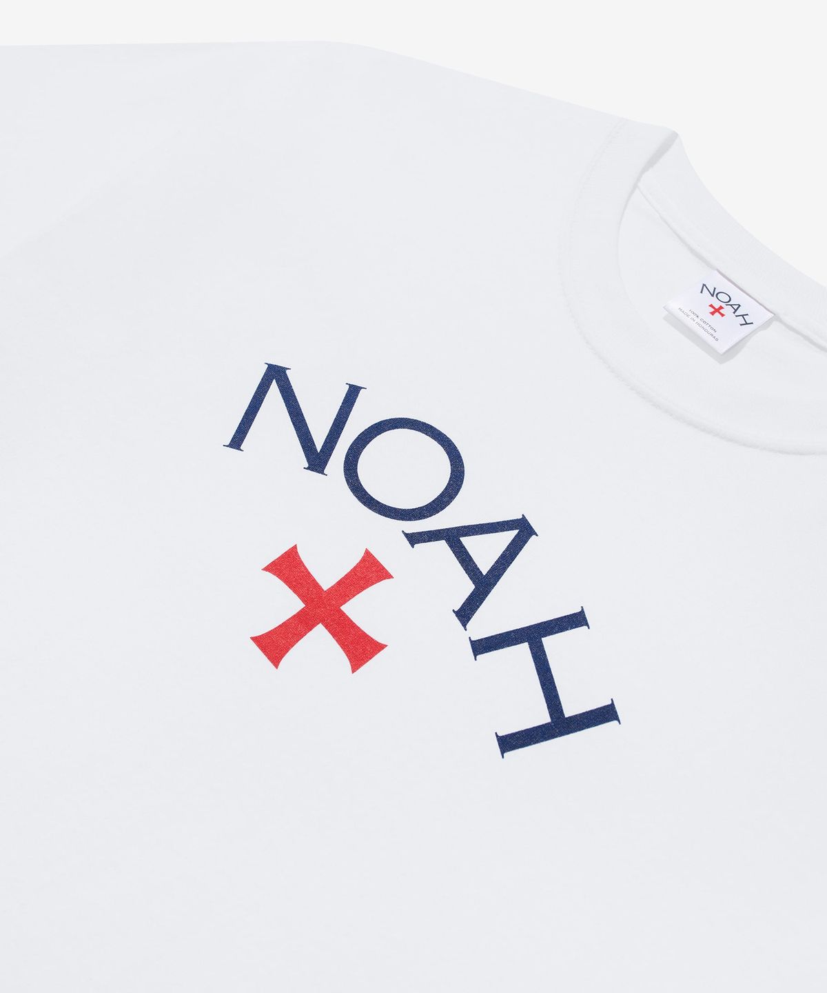 노아(NOAH) (U) 코어 로고 티 화이트 CORE LOGO TEE WHITE