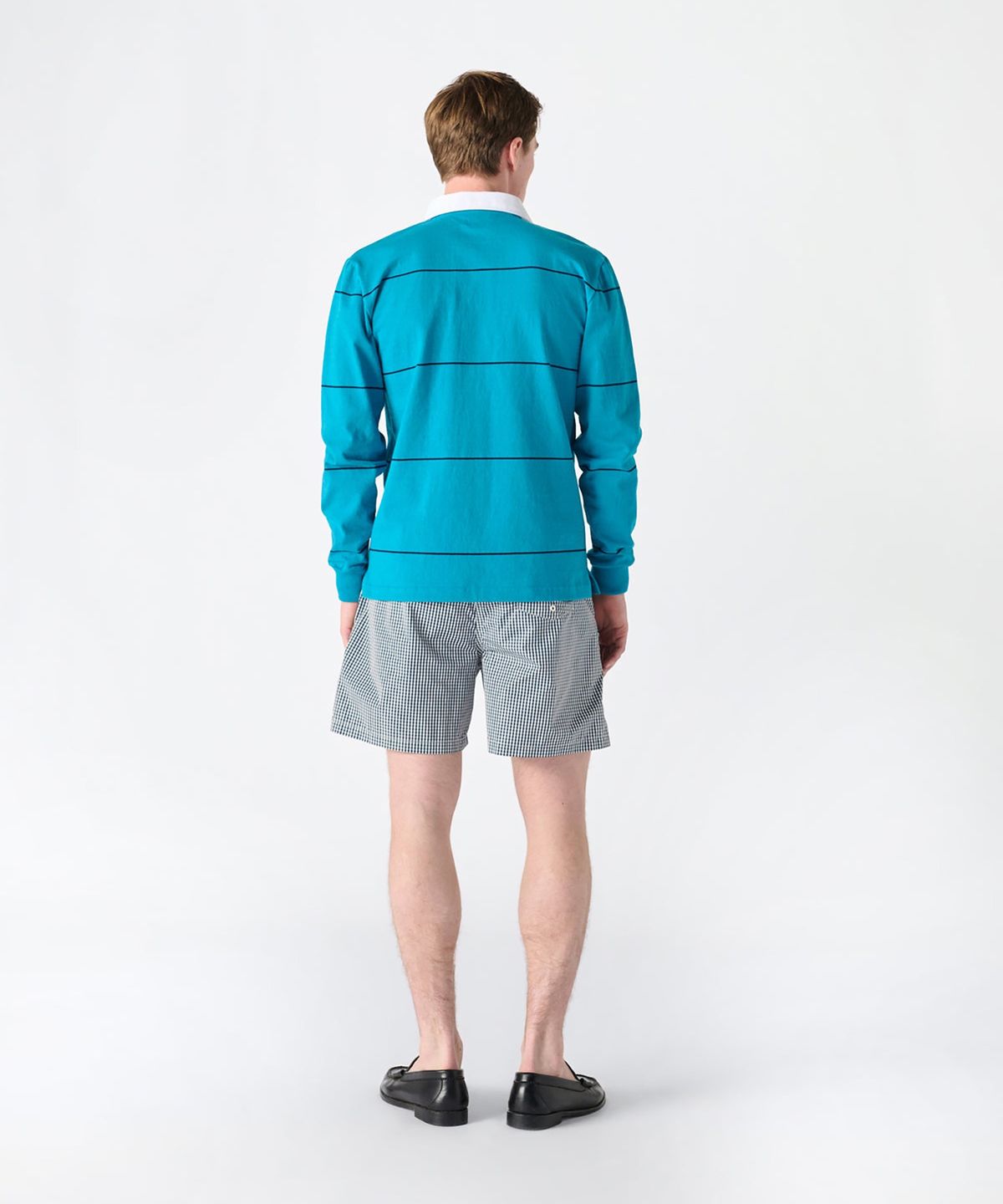 노아(NOAH) (U) 클래식 럭비 시안 네이비 CLASSIC RUGBY CYAN NAVY