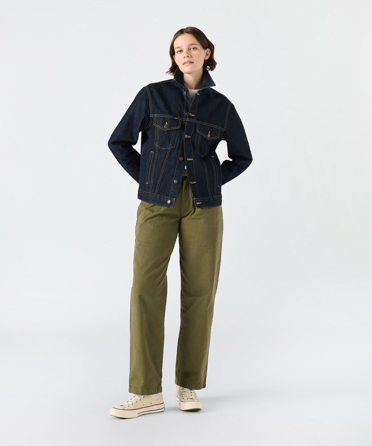노아(NOAH) (U) 레드포드 재킷 인디고 THE REDFORD JACKET INDIGO