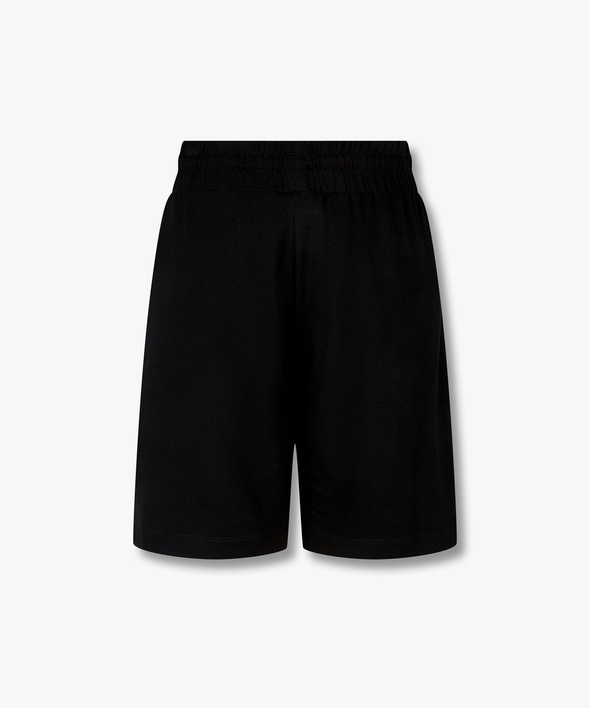 엠포리오 아르마니 언더웨어(EMPORIO ARMANI UNDERWEAR) 여성 원 턱 스트레치 라운지 쇼츠_블랙 0826131507