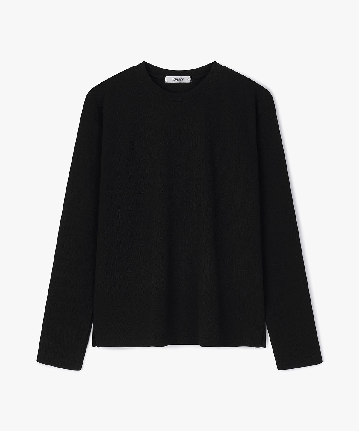 폴리그램(POLYGRAM) 데일리 링클 옆트임 롱슬리브 티셔츠 - 5COLOR