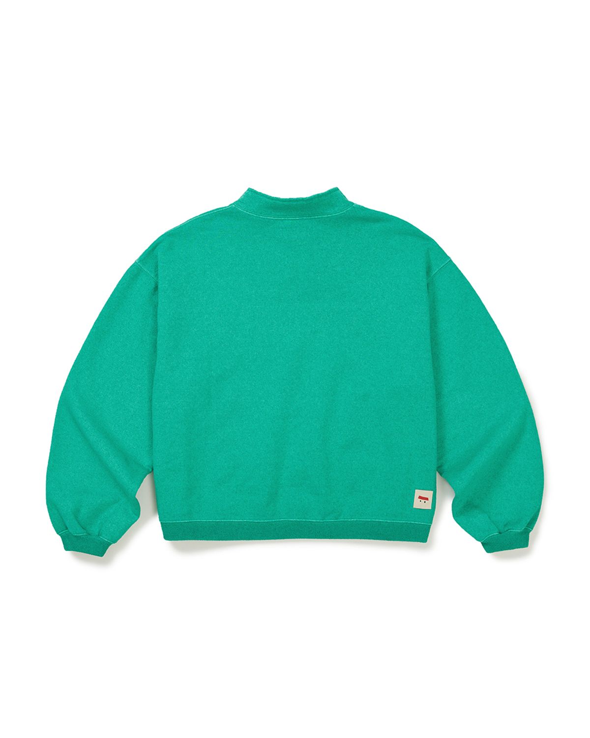 카락터(KARACTOR) [OATSLIFE] Milk foam pullover / Emerald