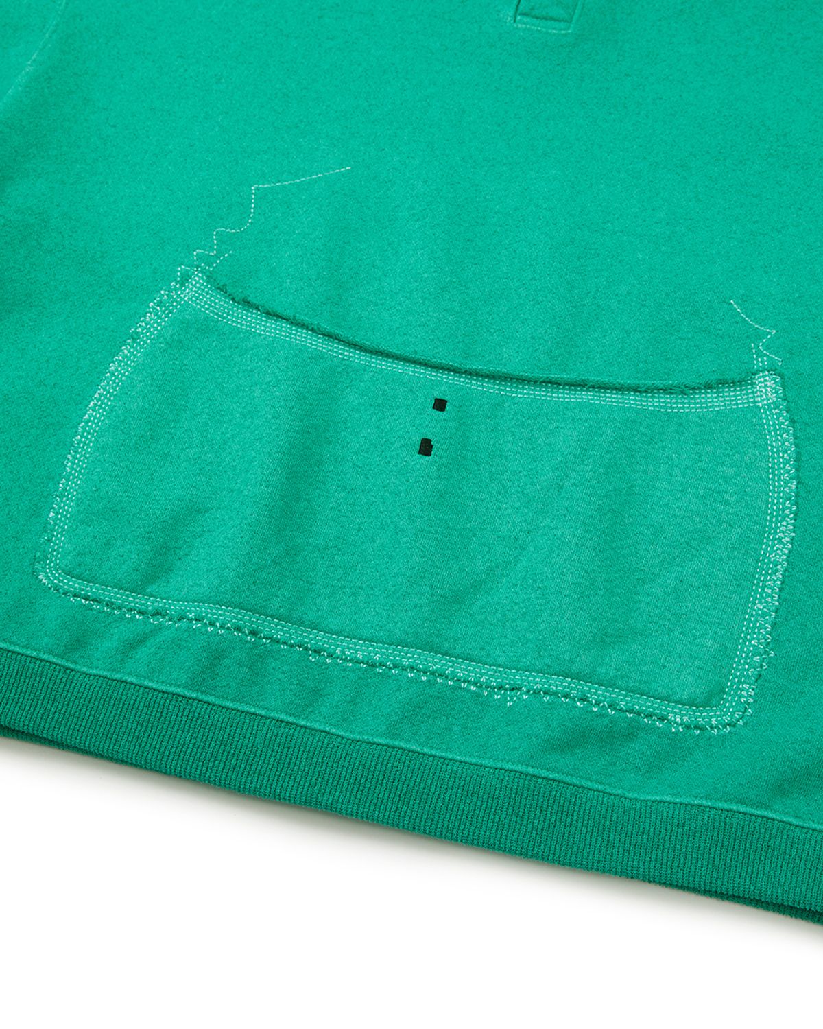 카락터(KARACTOR) [OATSLIFE] Milk foam pullover / Emerald