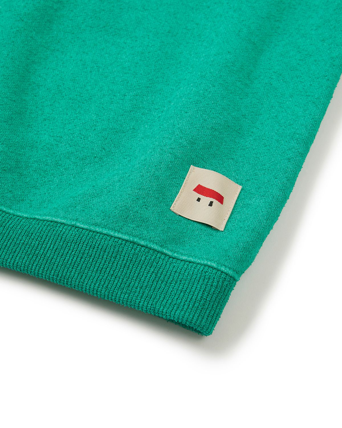 카락터(KARACTOR) [OATSLIFE] Milk foam pullover / Emerald
