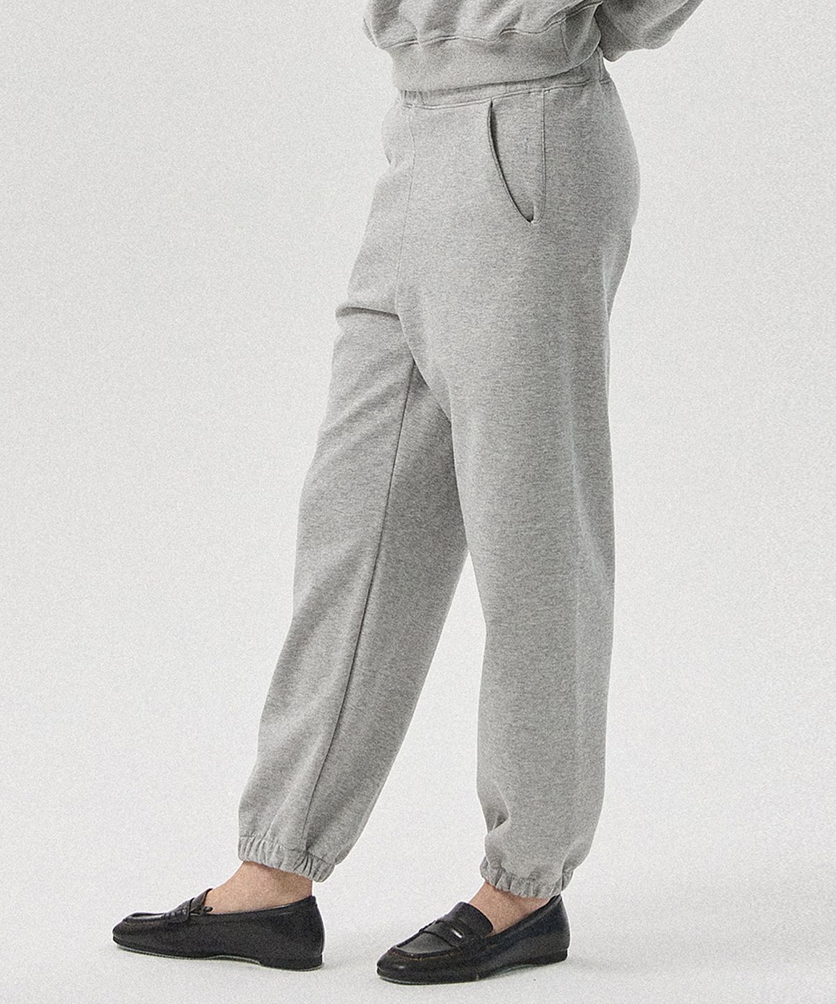 아흐레(AHRE) Aro Sweat Jogger Pants_MELANGE