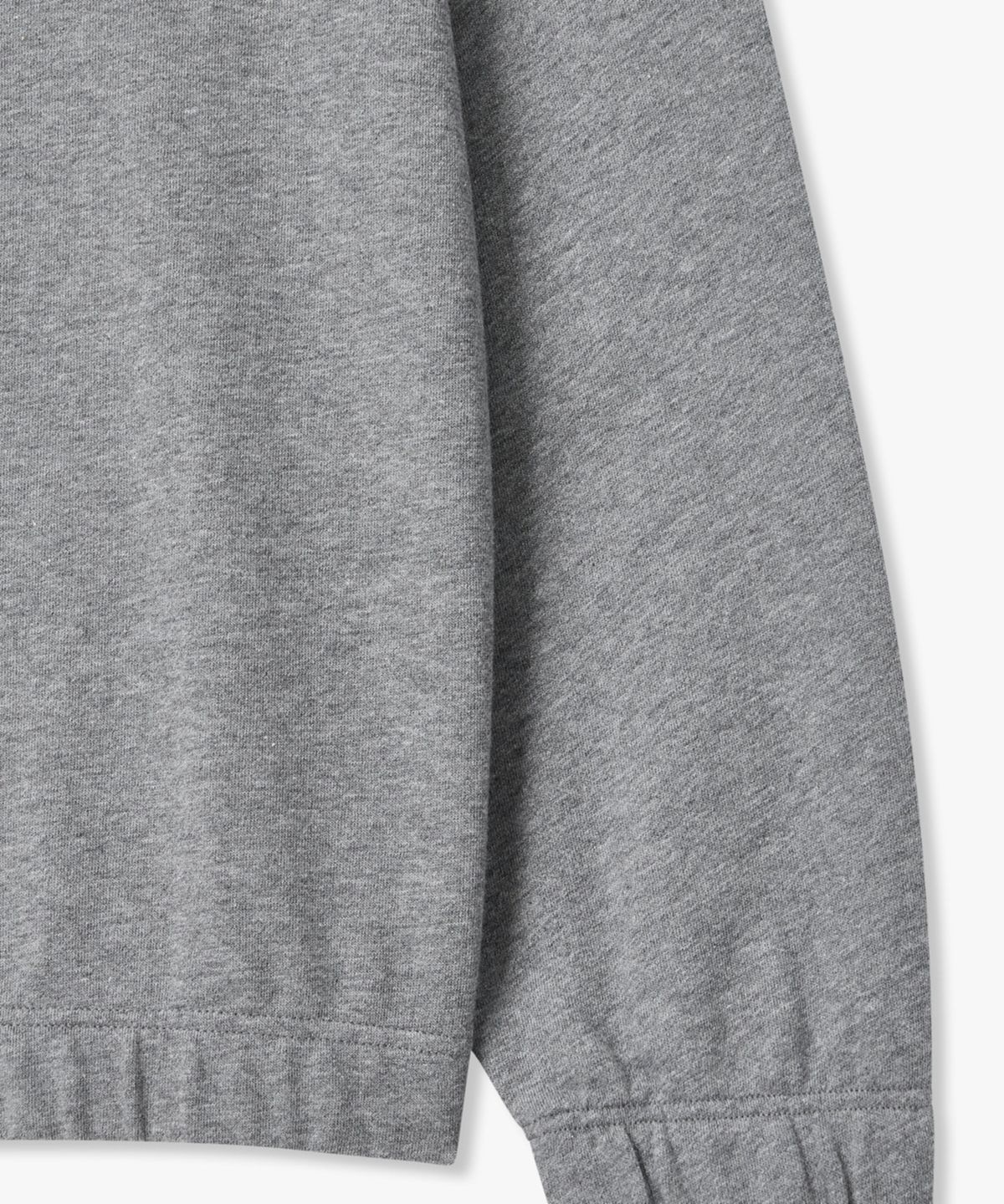 엠포리오 아르마니 언더웨어(EMPORIO ARMANI UNDERWEAR) 남성 히든 하프 집업 라운지 스웨트셔츠_그레이 0816138011