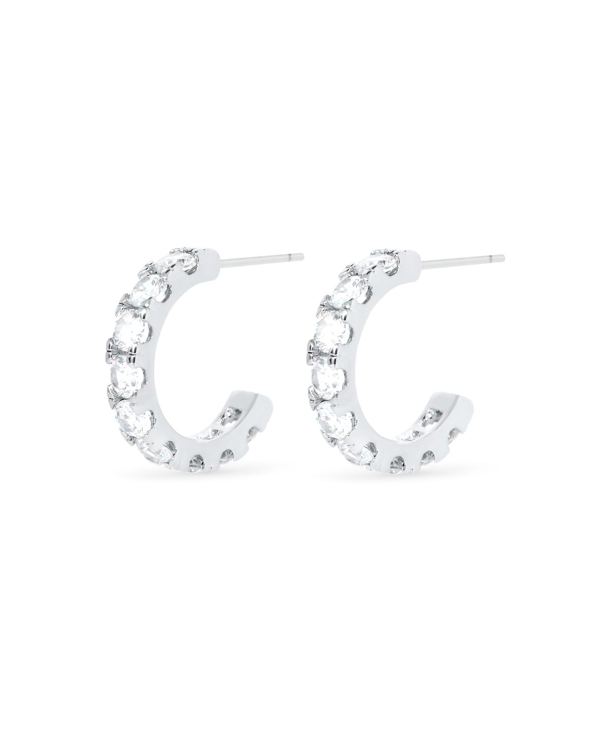 스몰굿띵(SMGT) 테니스 귀걸이 3mm [WHITE]