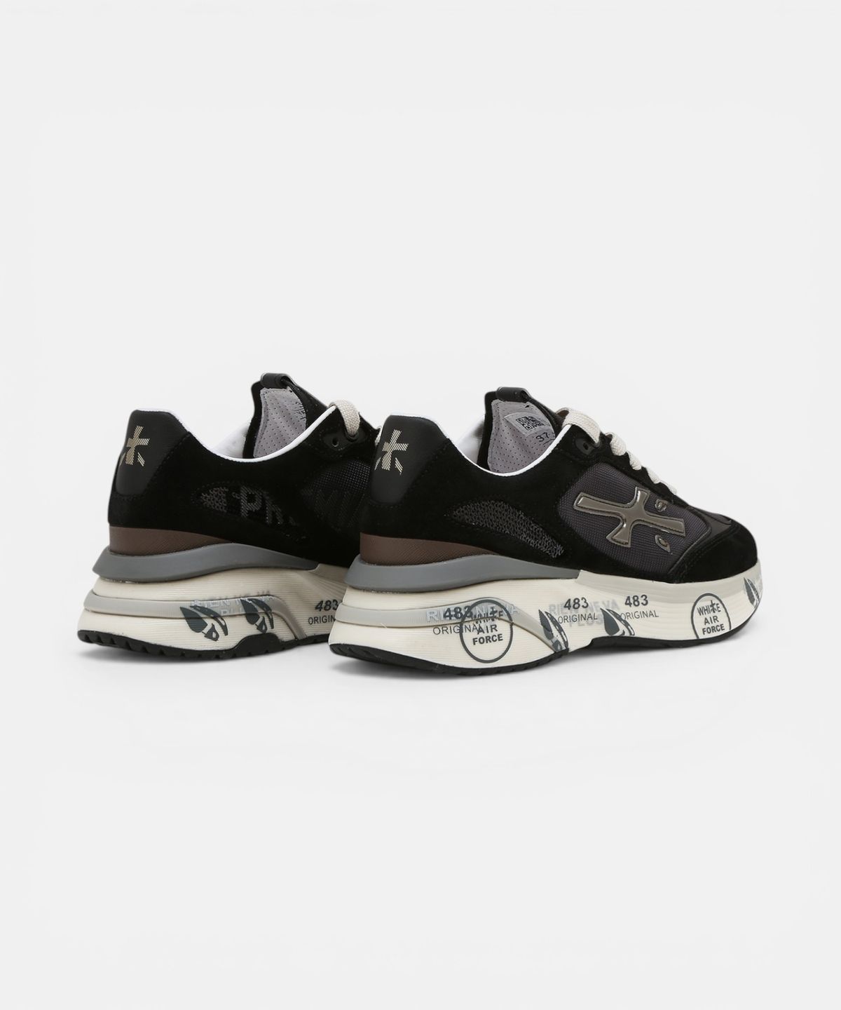 프리미아타(PREMIATA) [26SS][MOERUN-D] 블랙 여성 스니커즈