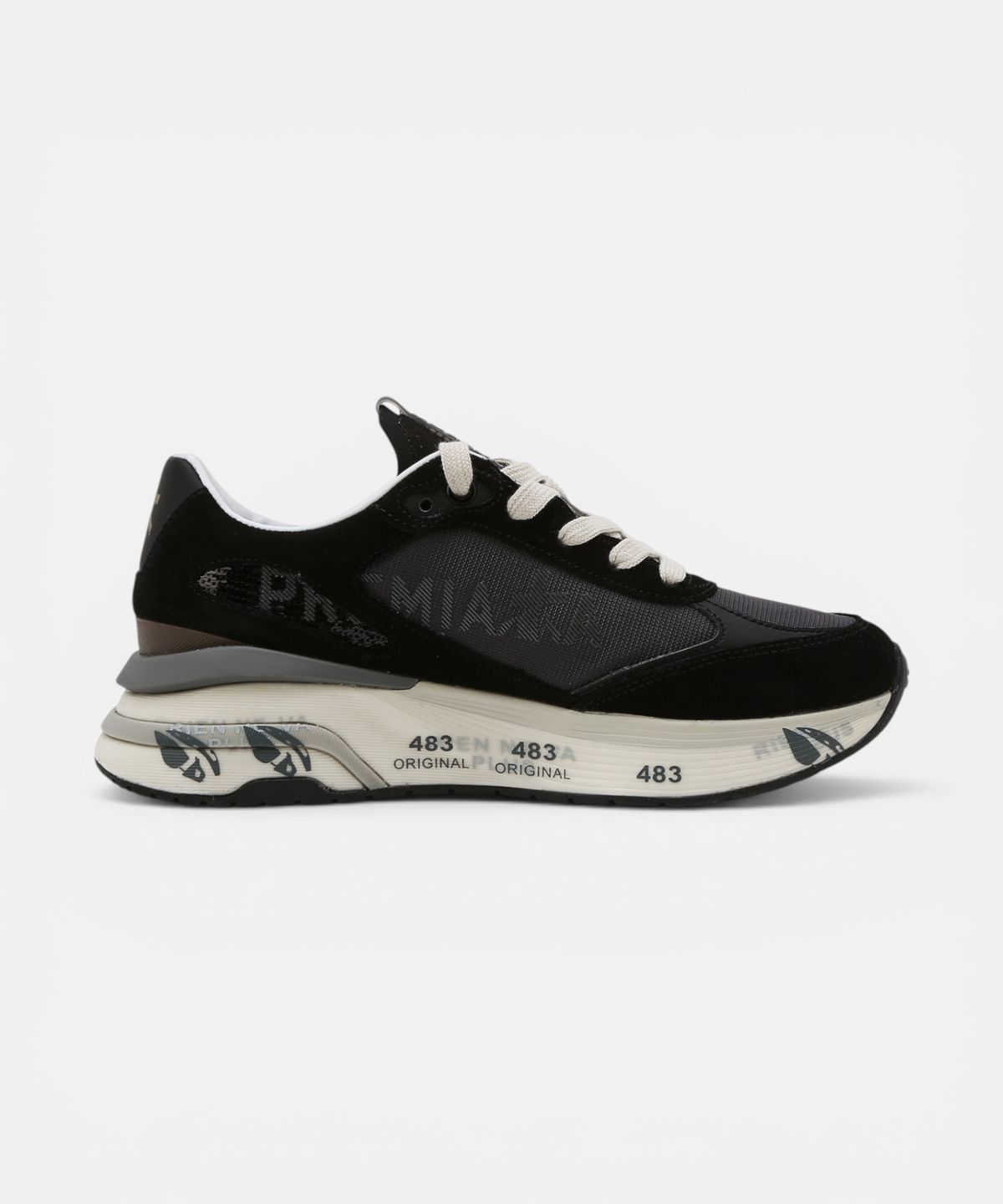프리미아타(PREMIATA) [26SS][MOERUN-D] 블랙 여성 스니커즈
