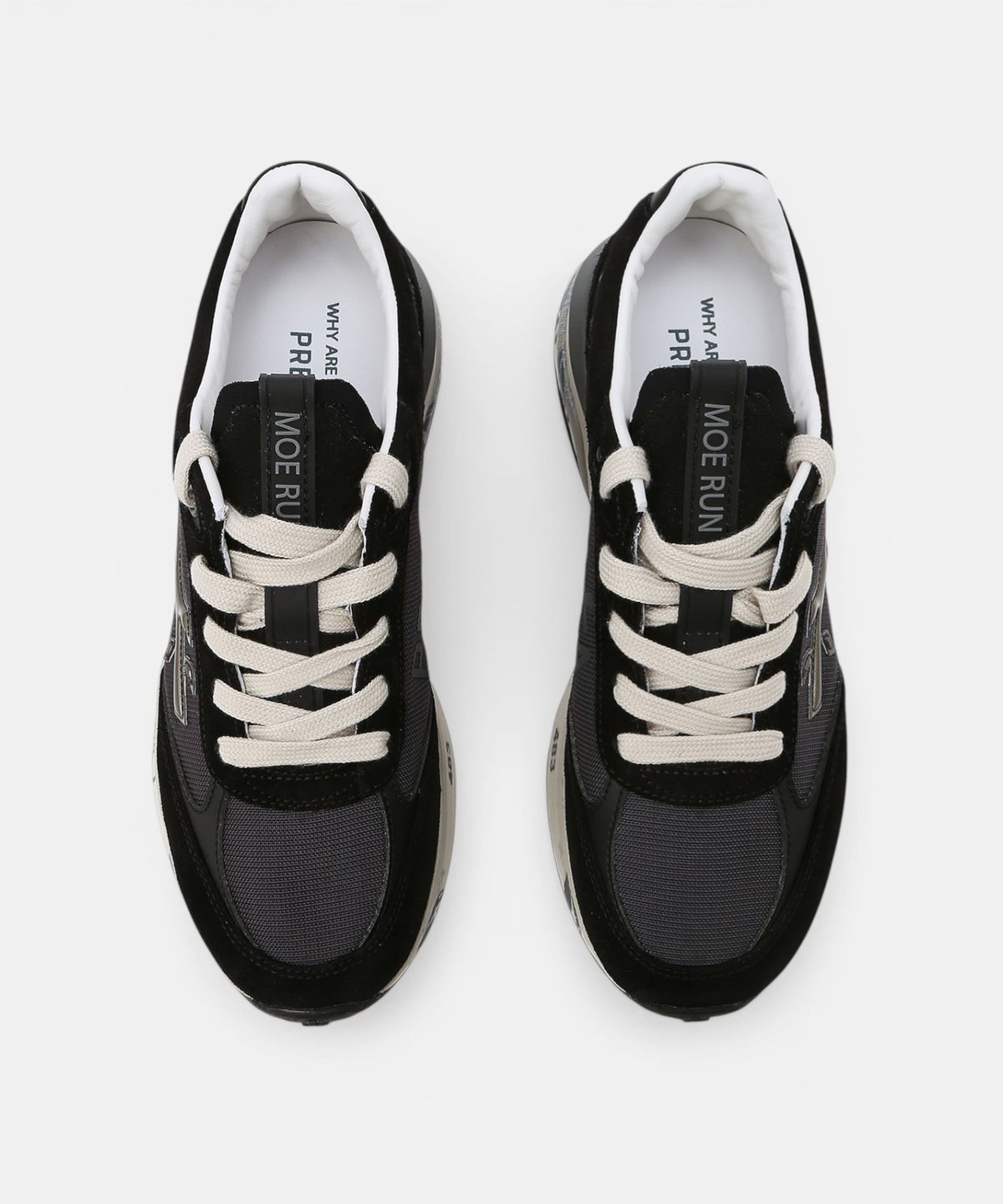 프리미아타(PREMIATA) [26SS][MOERUN-D] 블랙 여성 스니커즈