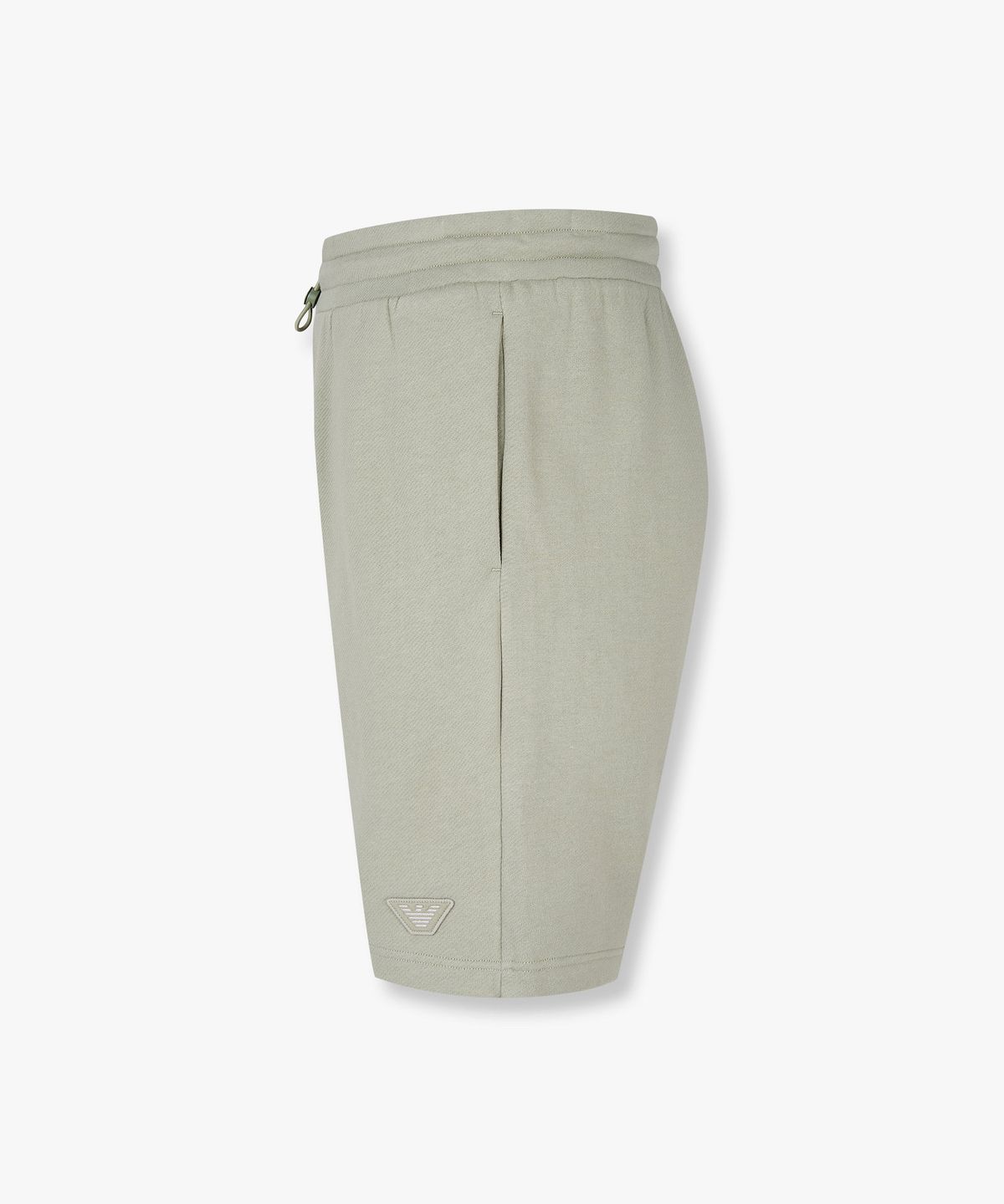 엠포리오 아르마니 언더웨어(EMPORIO ARMANI UNDERWEAR) 남성 이글 로고 패치 라운지 쇼츠_라이트 그린 0816131033