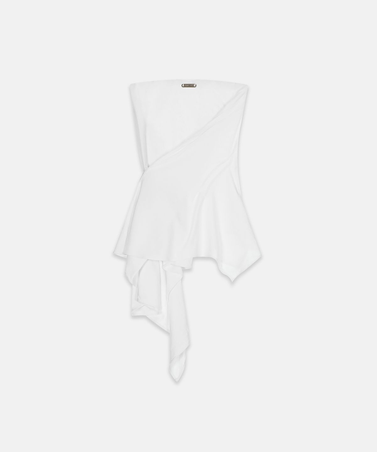 나체(NACHE) INCLINE DRAPING TANK TOP IVORY