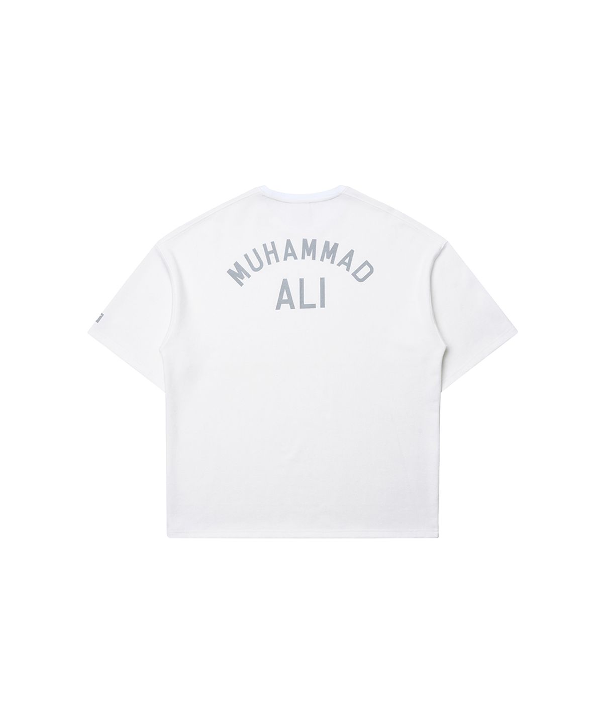 웨이든(WAYDN) [ALI] ALI 오버핏 레터링 숏슬리브 화이트