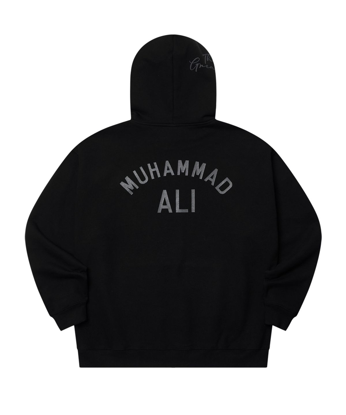 웨이든(WAYDN) [ALI] THE GREATEST 오버핏 후디 블랙
