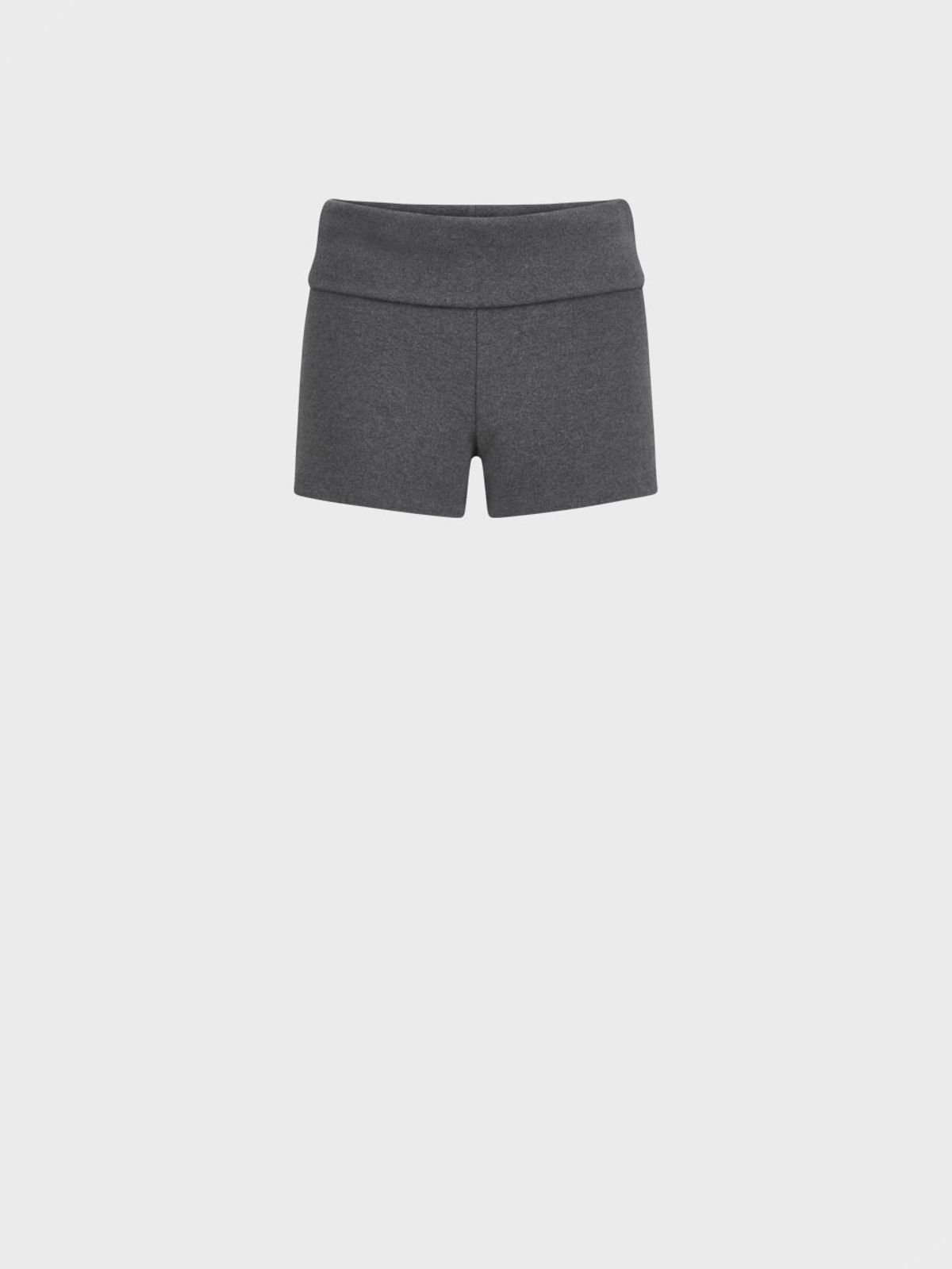 비수스(VISUS) Fold Over Shorts_Charcoal