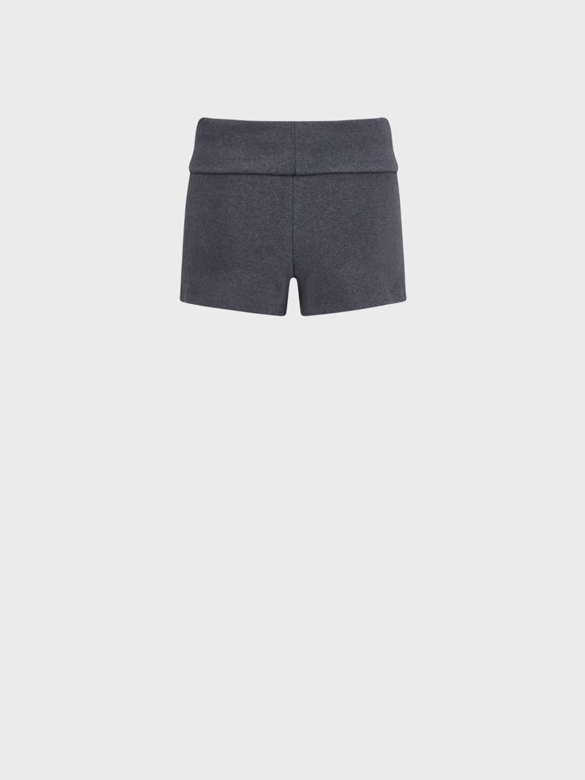 비수스(VISUS) Fold Over Shorts_Charcoal