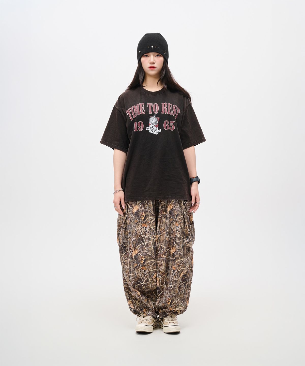 아이돈워너워크투데이(IDONTWANNAWORKTODAY) FATIGUE PANTS (REALTREE)