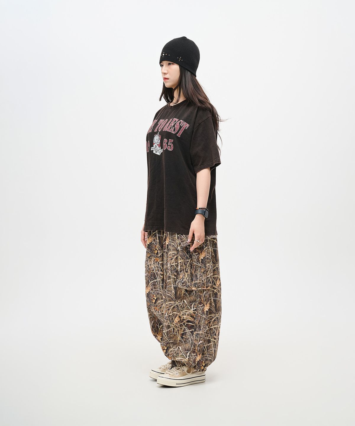 아이돈워너워크투데이(IDONTWANNAWORKTODAY) FATIGUE PANTS (REALTREE)