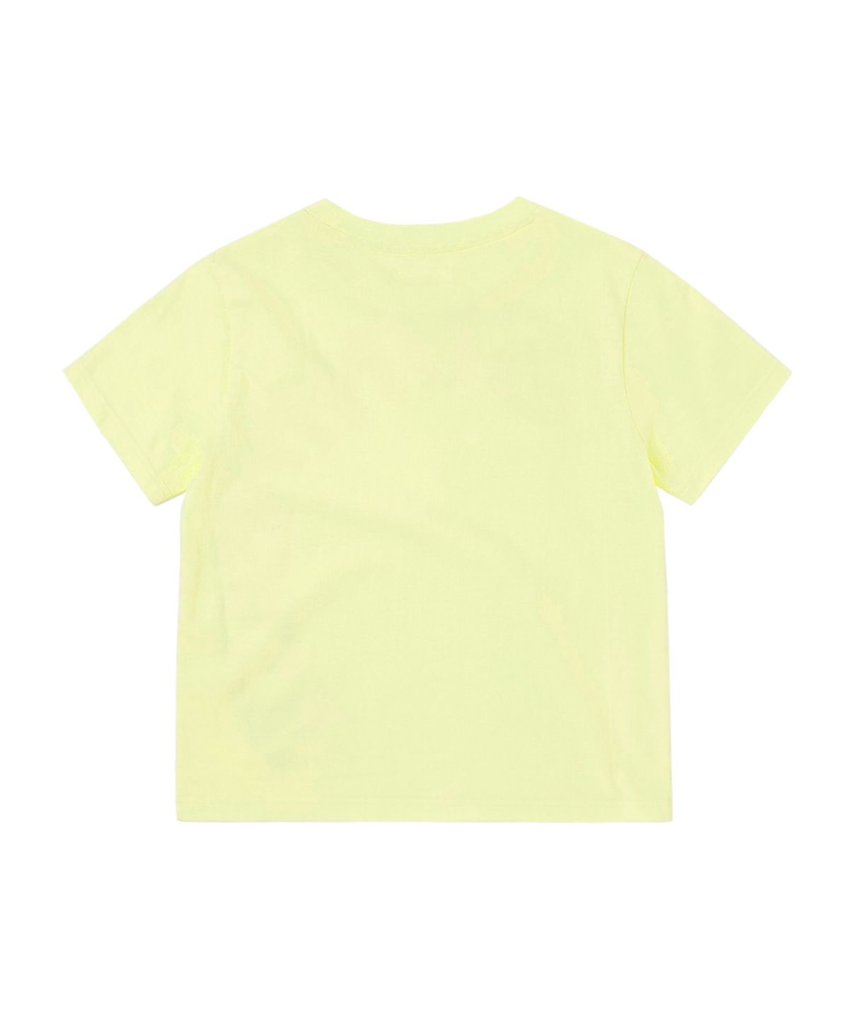 써넥트(SUNNECT) Big Wave Logo Tee - Lemon