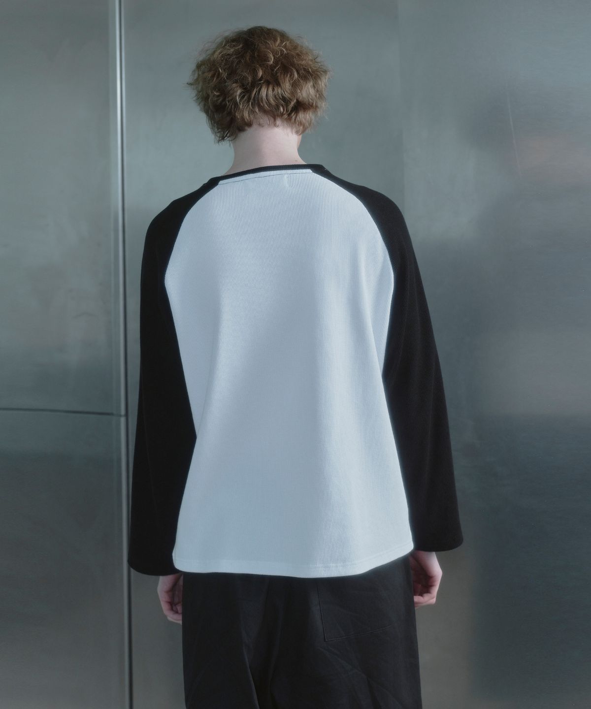 키류(KIRYU) BLUE RAGLAN LONG SLEEVE T-SHIRT