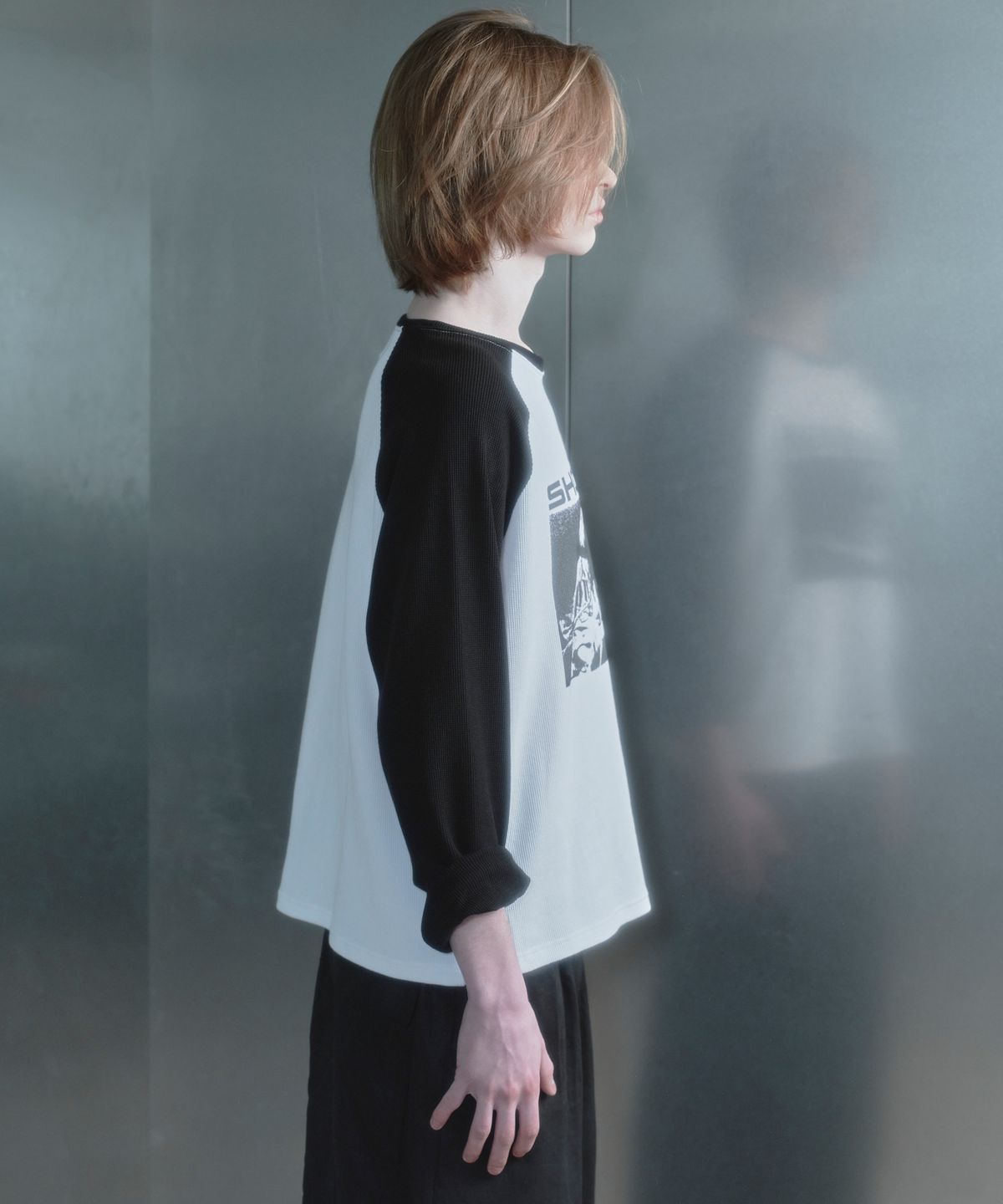키류(KIRYU) SHOEGAZE RAGLAN LONG SLEEVE T-SHIRT