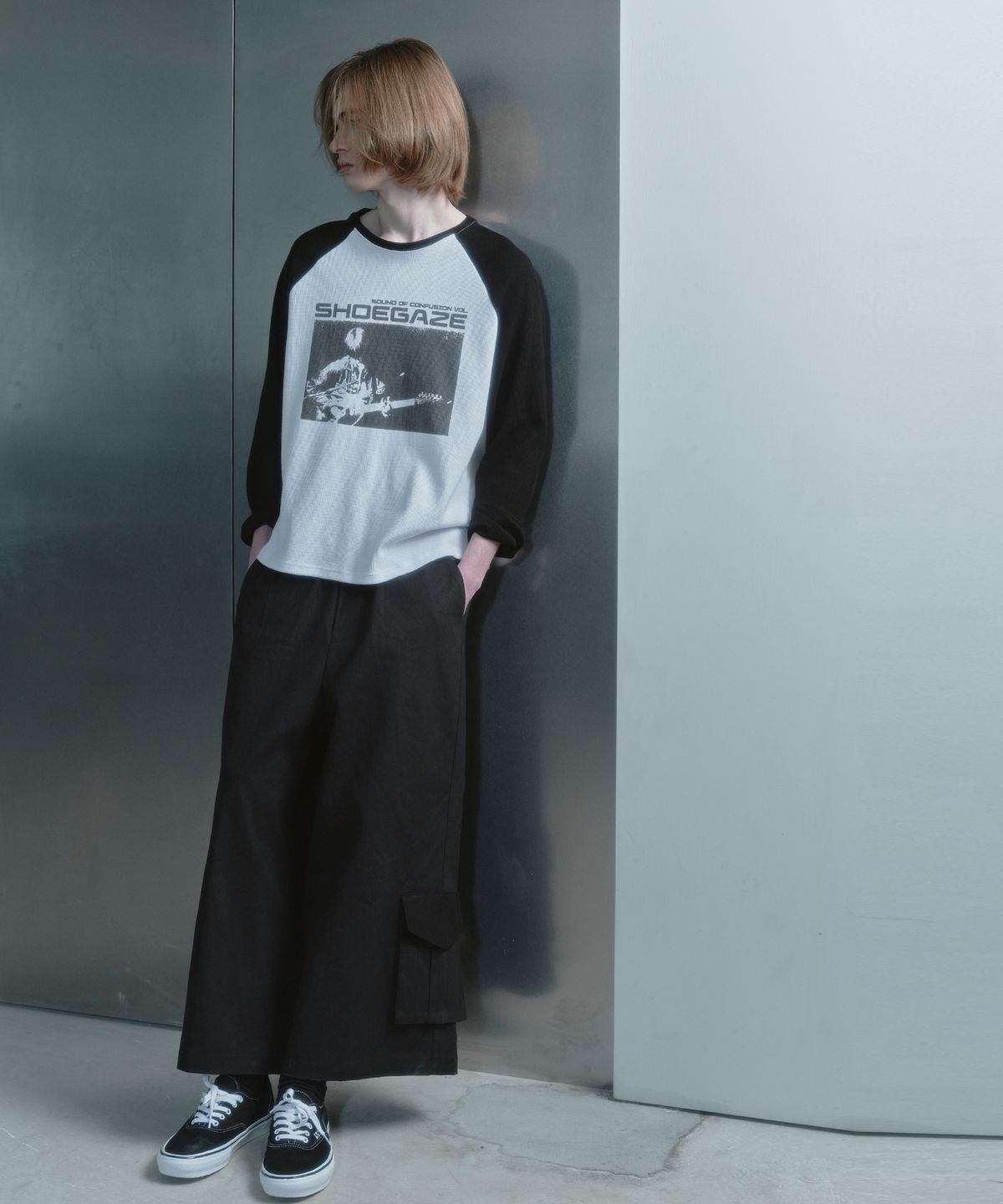 키류(KIRYU) SHOEGAZE RAGLAN LONG SLEEVE T-SHIRT