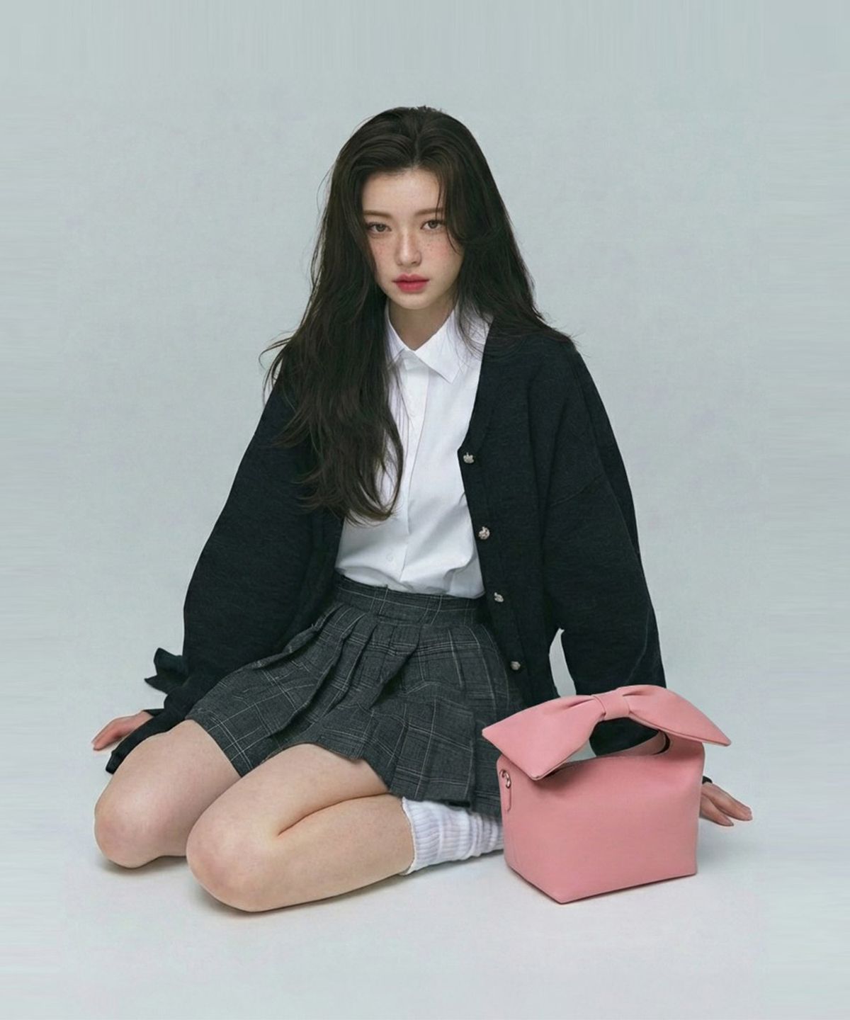 보우틱(BOWTIQUE) 린지보우 리본 투웨이백_핑크