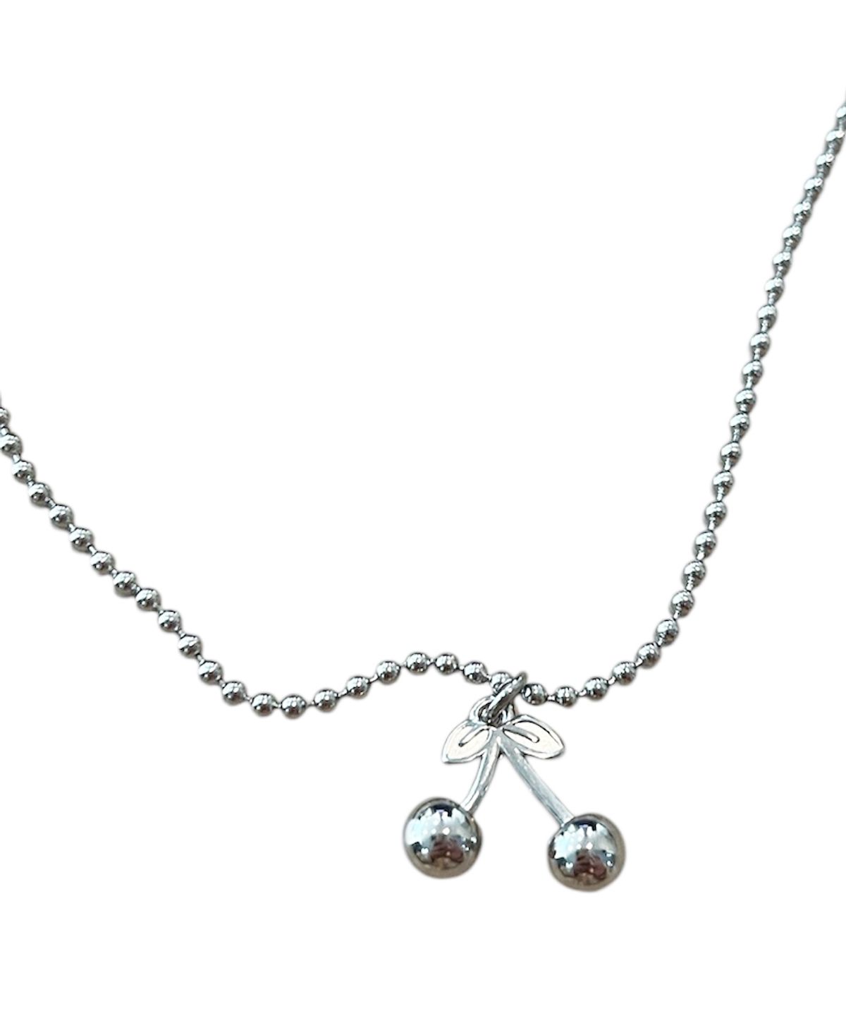 스케이터락(SK8ER ROCK) Cherry Ball Chain Necklace