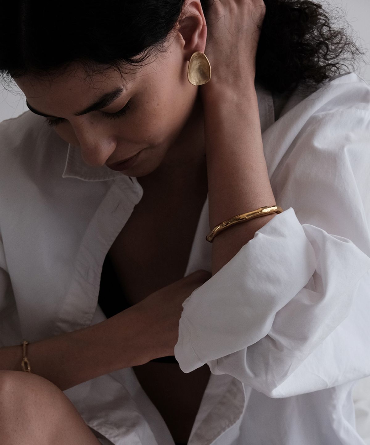 모헤르(MOHR) Uneven Bangle