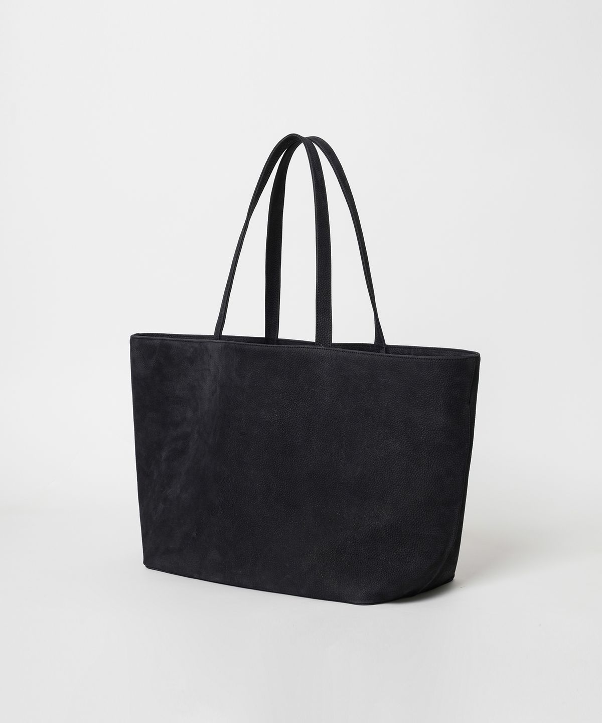 앤드로스(ANDROS) Cow Nubuck Shopper Bag (Black)